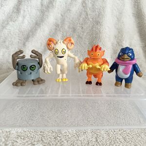 My Singing Monsters Lot Of 4 Figures PVC 3.5" Creature Toys